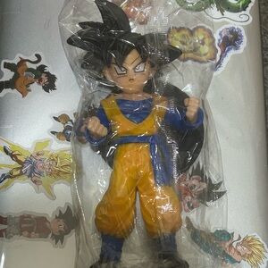 New base form kid goten action figure toy statue 7inch hand size dragon ball z
